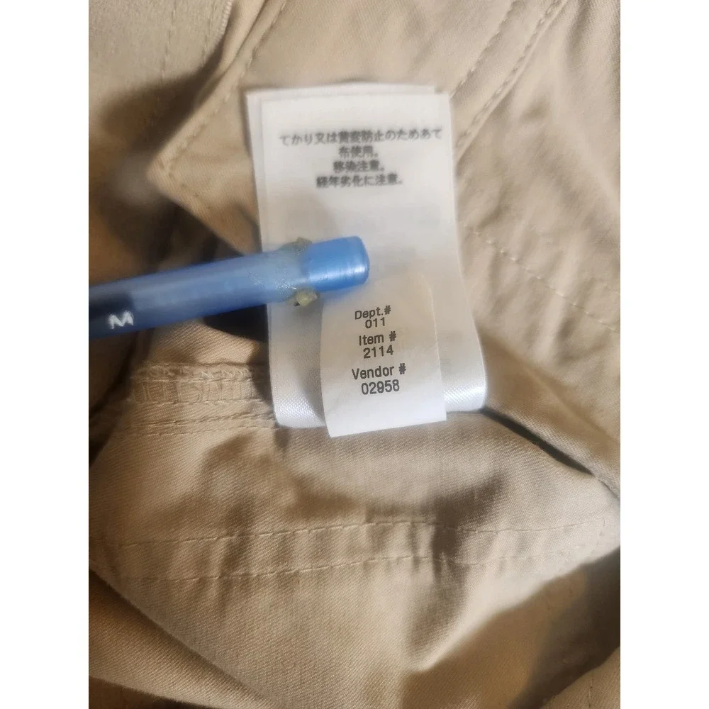 Eddie Bauer Women Tan Khaki Utility Hiking Pants Straight Leg Size 8 23107110